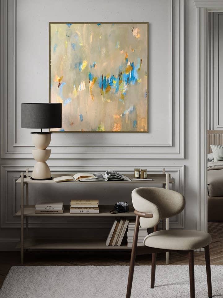 “Calm the Voices” - Original Painting for wholesale by Angela Holman Art