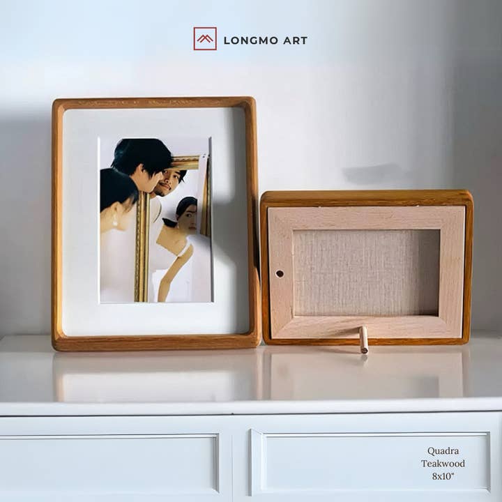 Longmo Art - Wholesale Picture Frame - QUADRA- Teakwood Picture Frame4