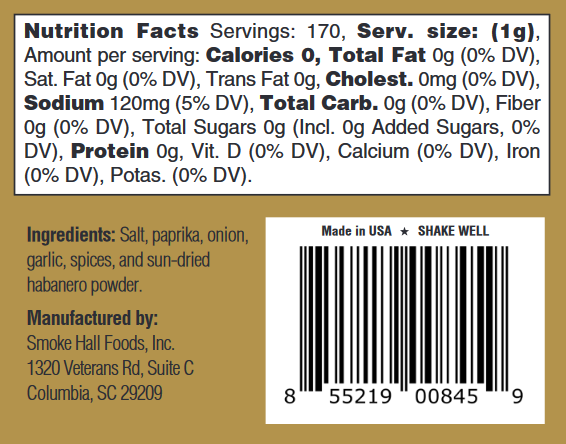 The General's Hot Sauce - Wholesale Dried Spice - Dust Off - The General's Hot Sauce1