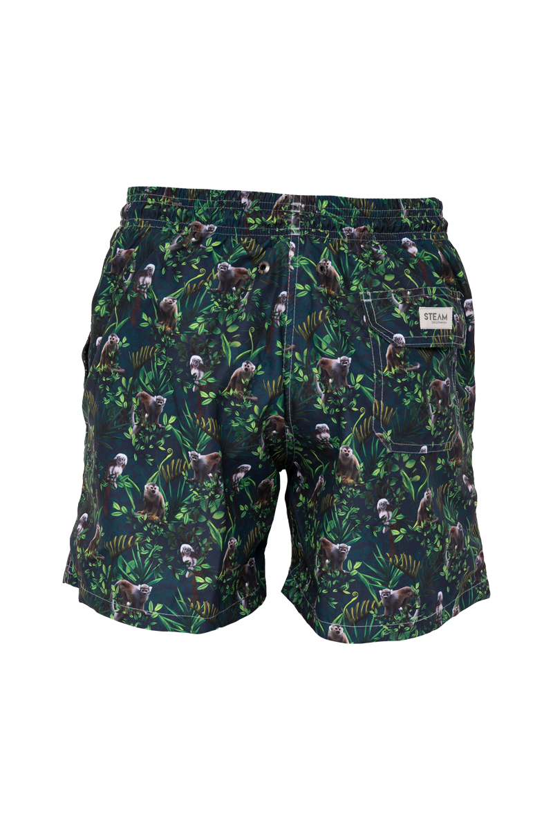 Steam Beachwear - Wholesale Swim Shorts - Men's - Titi Green1