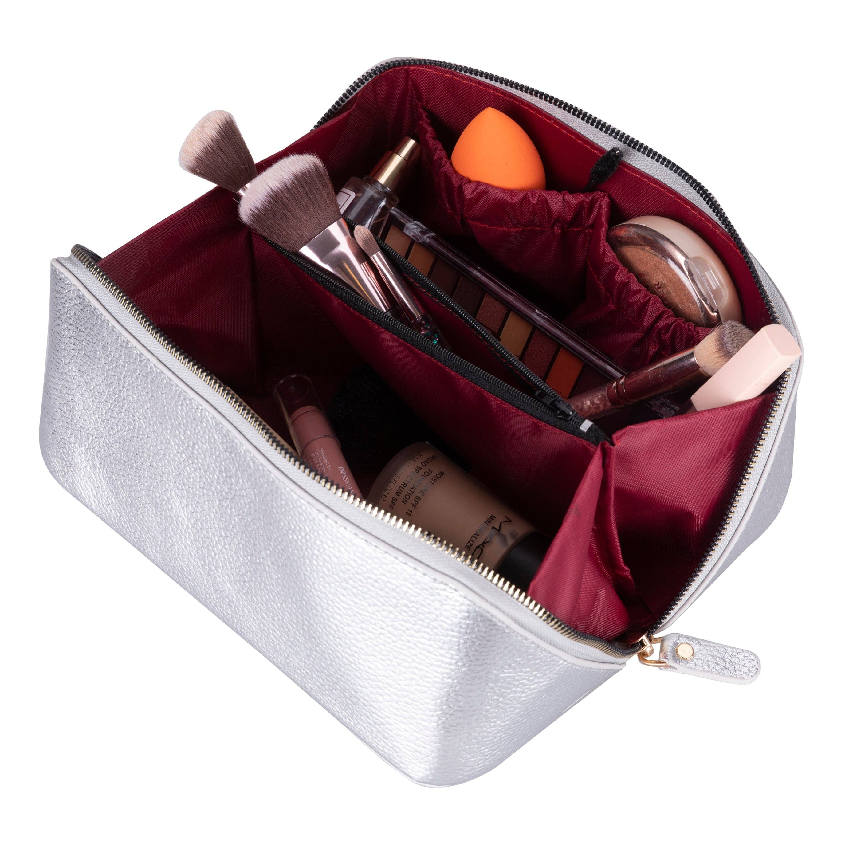 Lupinny Leather - Vente Trousses de maquillage/cosmétique - Trousse de maquillage en cuir Ellati – Trousse de toilette et étui de voyage durable45