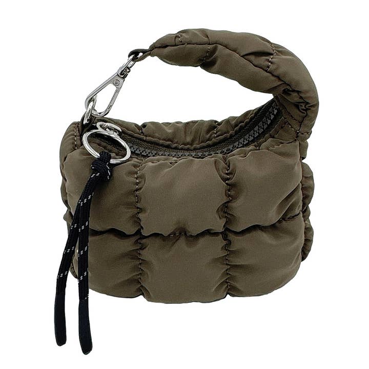 Sensibling Corp. - Wholesale Crossbody bag – Women's - Quilted Puffer Mini Purse Bag / Bag Charm15