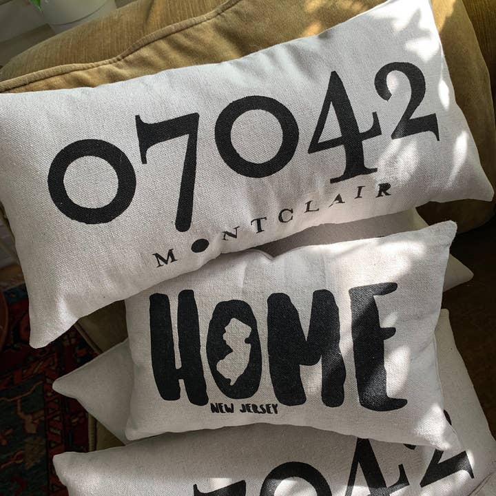 B.Berish - Wholesale Lumbar Pillow - Hand Made Custom Zip Code Pillow2