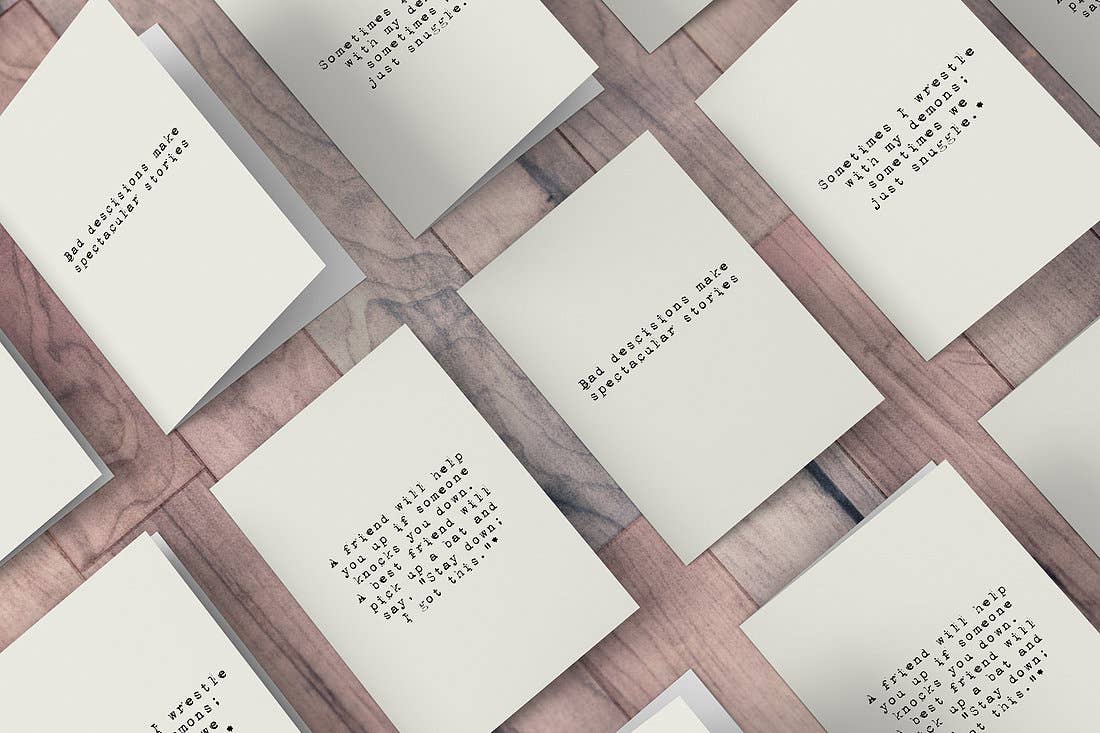 Badass Collective - Venta al por mayor Tarjetas de amor - Sestas y Nalgadas2