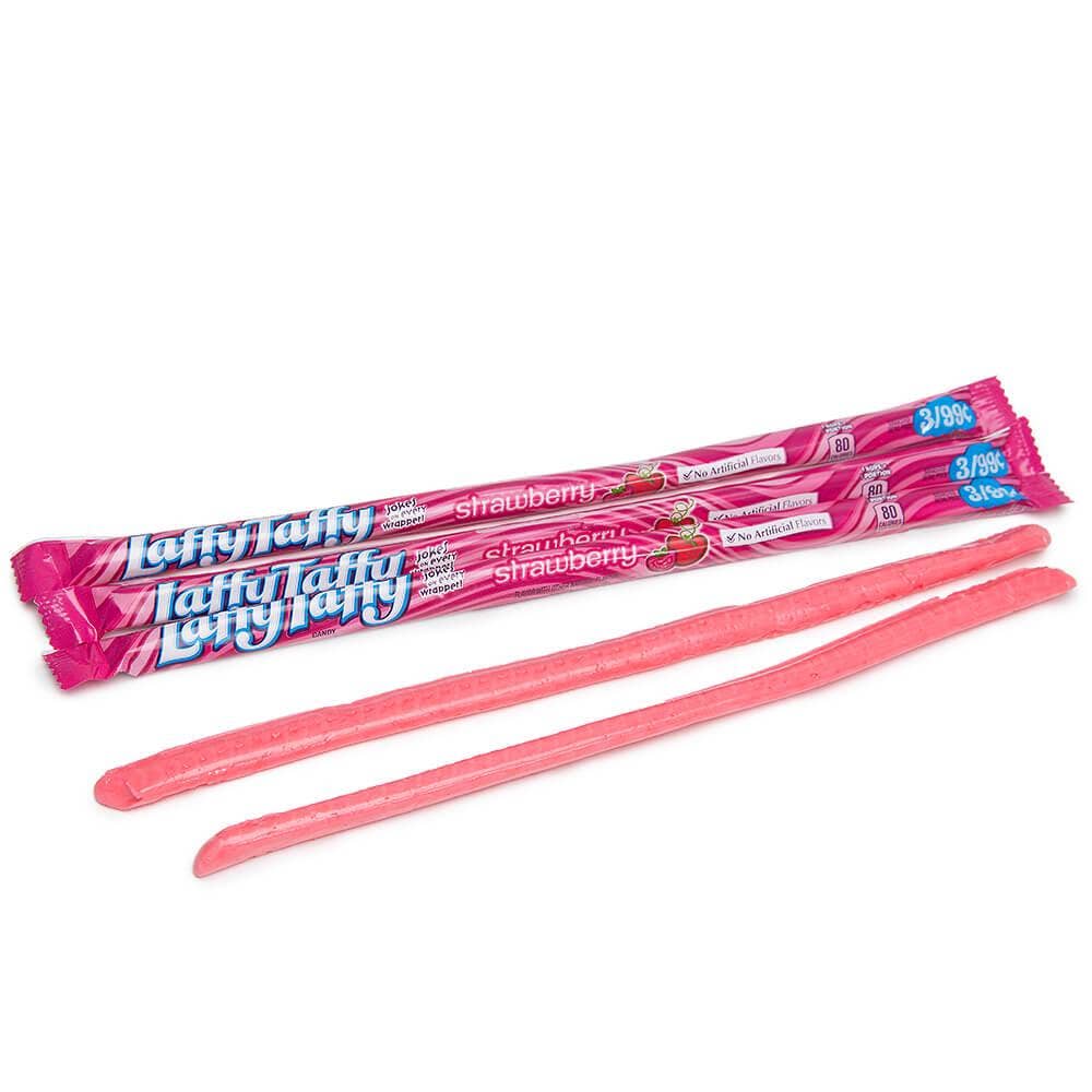 Sugar Bear Candy – wholesale Gummy – Laffy Taffy Strawberry Rope 24 ct.1