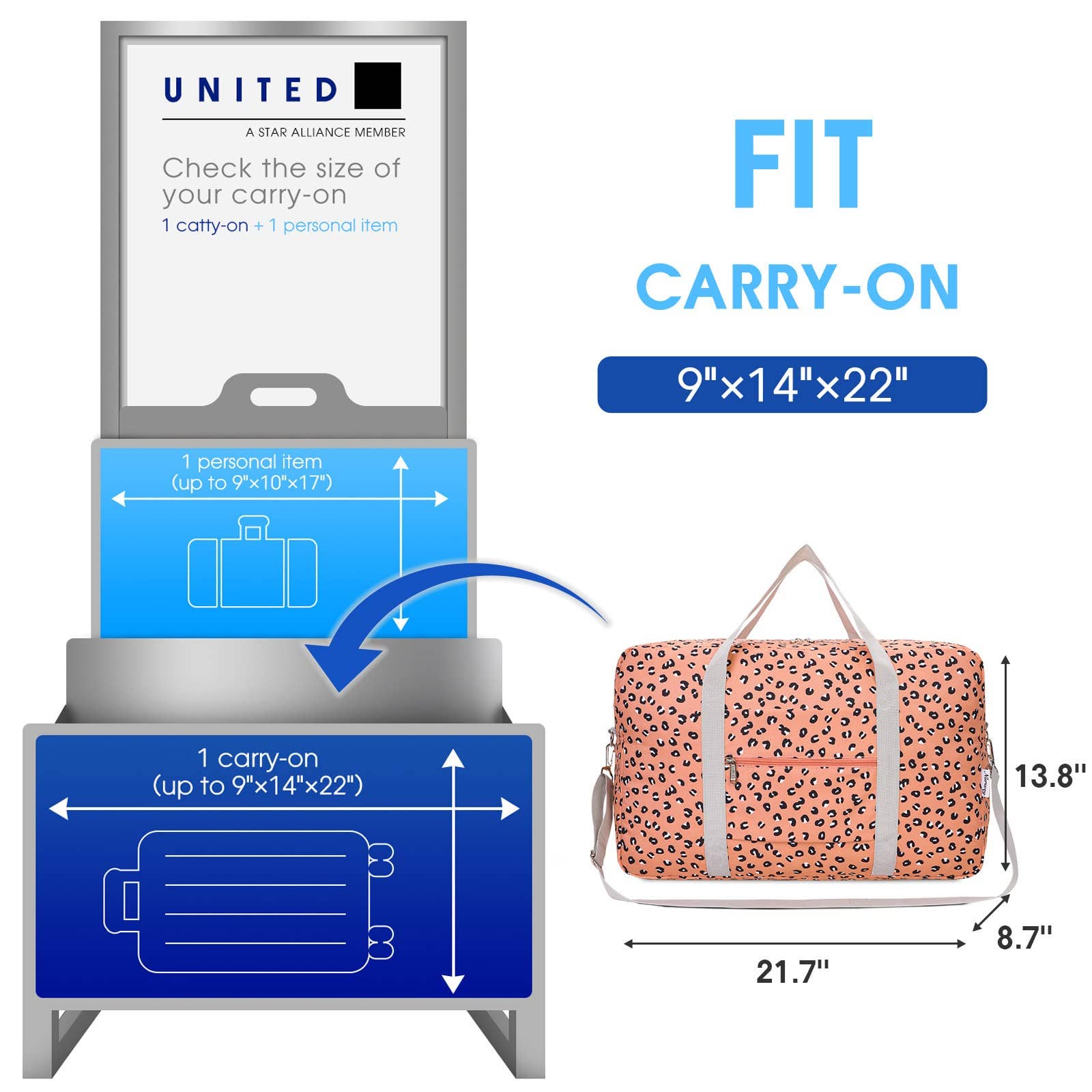 wandf - Venta al por mayor Bolsa de viaje - Unisex - Bolsa de viaje plegable NW3122 para equipaje de mano para estancia nocturna11