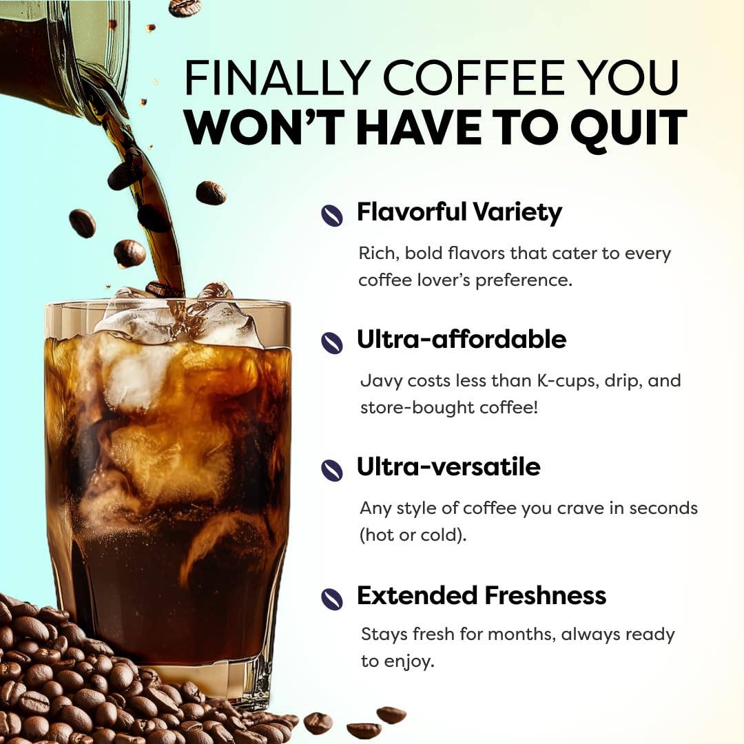 Javvy Coffee - Vente Café glacé/infusion à froid - Concentré de café infusé à froid Javvy Decaf8