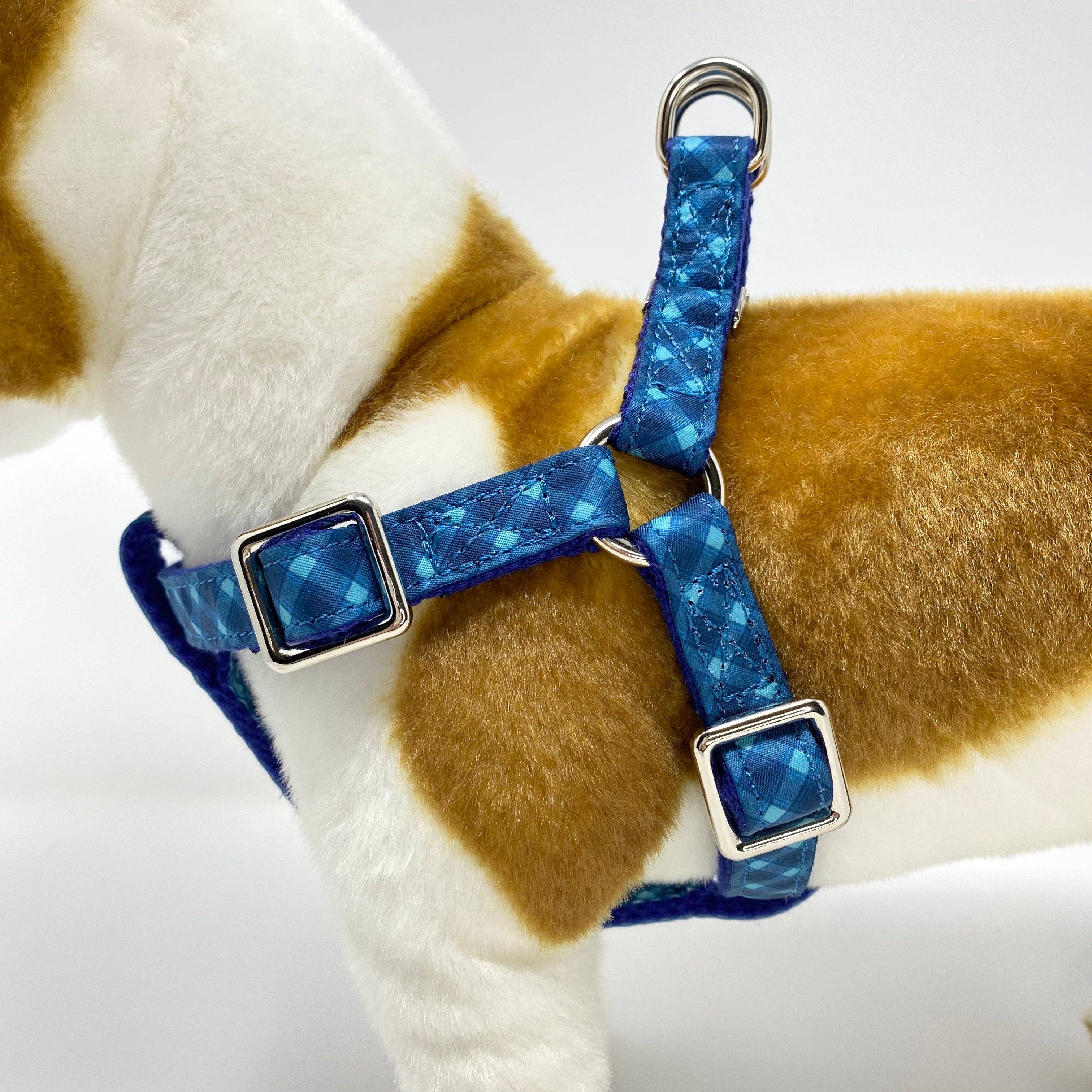 Roxy & Co. Canine Accessories - Wholesale Pet Harness - Dog - NORMAN PLAID DOG HARNESS3