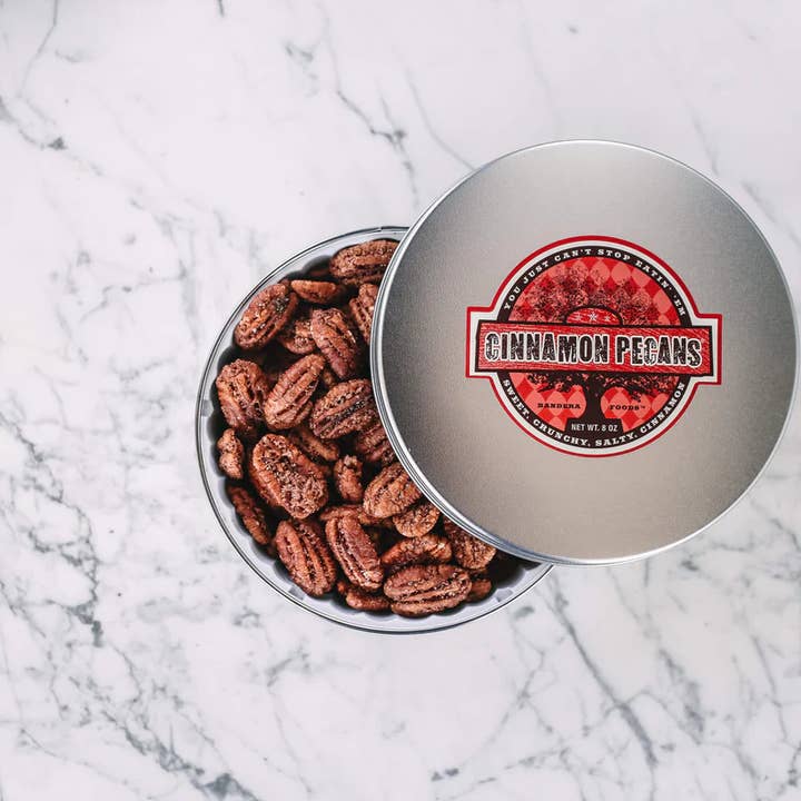 Cinnamon Sugar Killer Pecans, Sweet, Salty, Crunchy! 8 oz for wholesale by Killer pecans