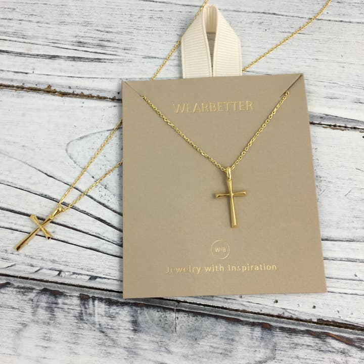 Colliers Dainty Cross pour la vente par SongLily