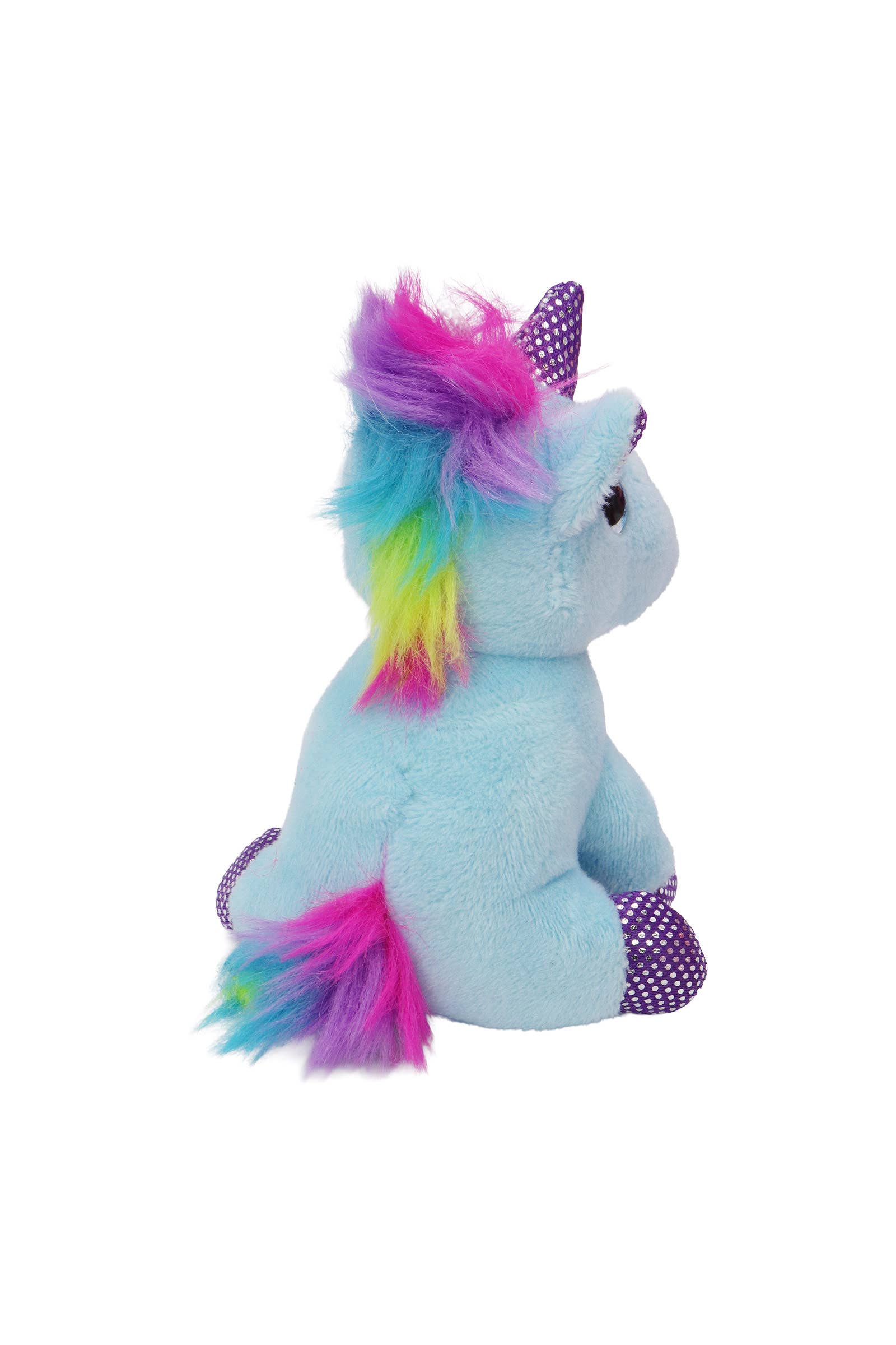 SURTIDO Bolsa de transporte con peluche de unicornio y poni - 12 unidades de venta al por mayor en Faire10