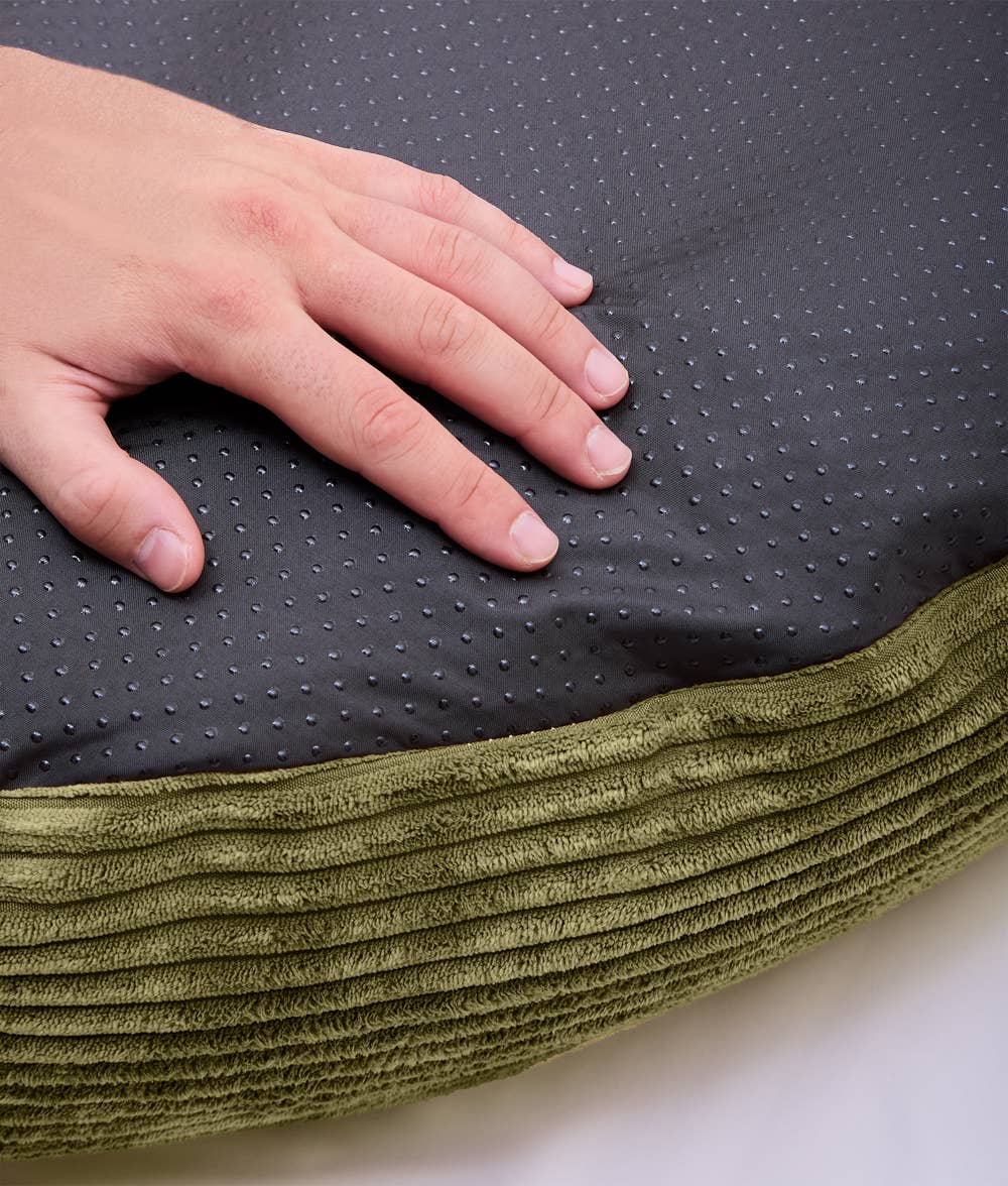 CAFIDE - Wholesale Pet Bed - Dog - Green Corduroy Dog Bed, Nuba4