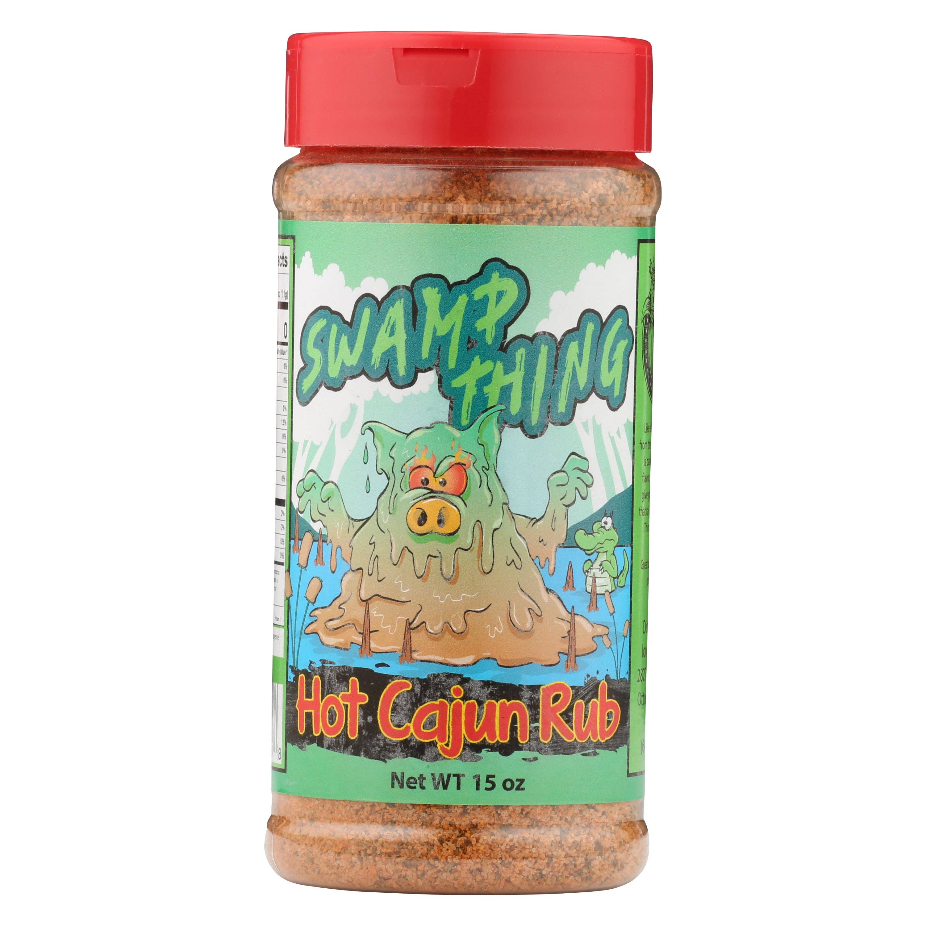 CornCookers BBQ Products - Wholesale Rub - Swamp Thing Cajun Rub1