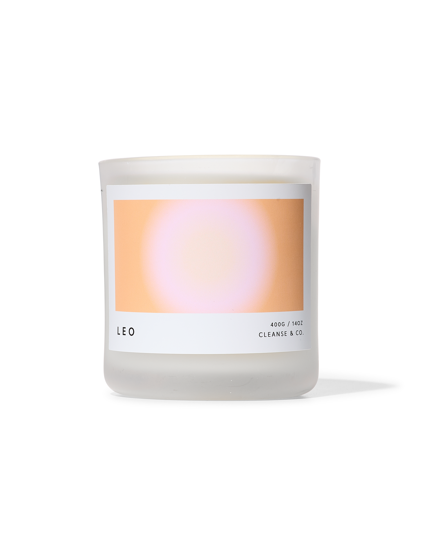 Cleanse & Co. - Wholesale Jar/filled candle - Leo - Zodiac Aura Candle3