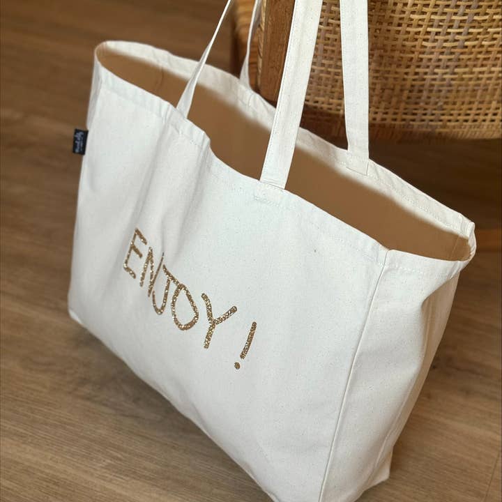 Maxi Tote Bag "NYD" for engroshandel hos Marcel & Lily