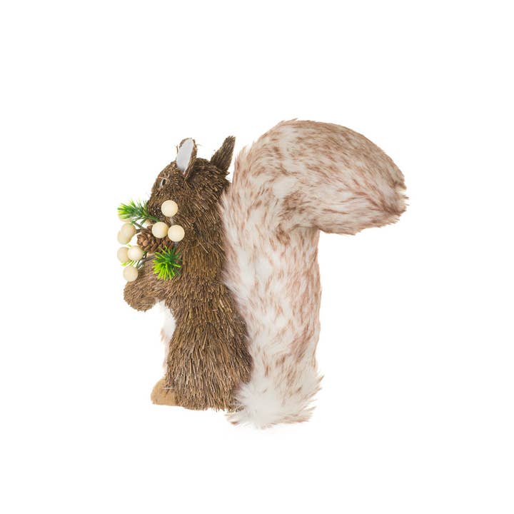 Starlight Collection - Wholesale Decorative Figurine - NEW-Brown/White Squirrel Figurine1
