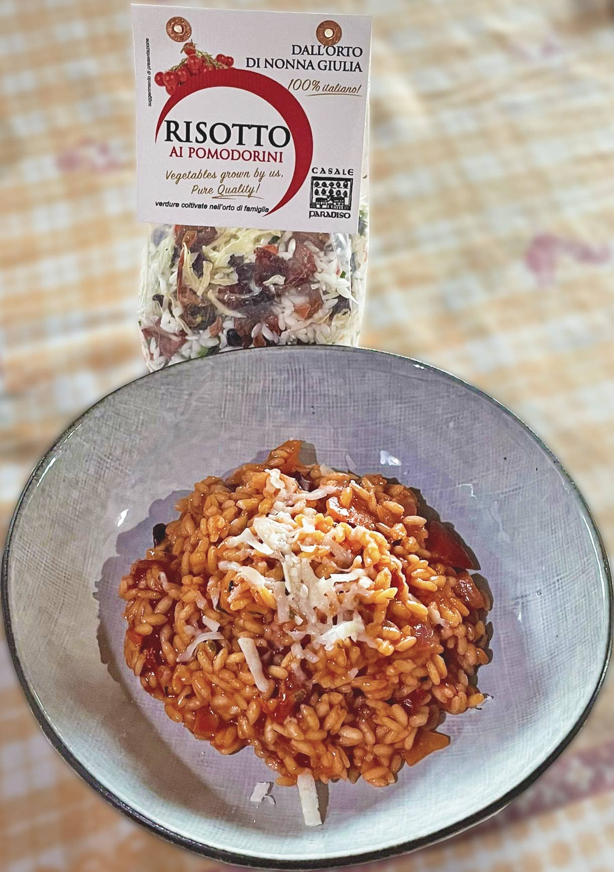 Gourmandise - Wholesale Risotto - Risotto al Pomodoro 175 g Terrazza Mediterranea1