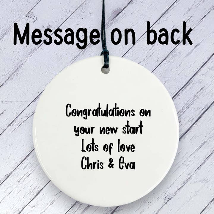 Dios Designs - Wholesale Ornament - Gift for Grandma - If Grandmas were flowers I'd pick You Floral Ceramic circle1