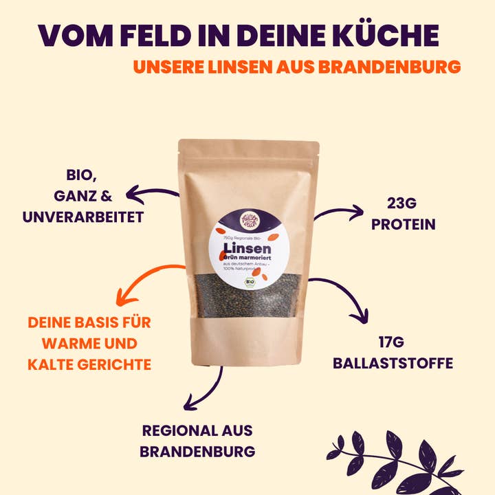 Hülsenreich - Wholesale Beans - Organic lentils from Germany1