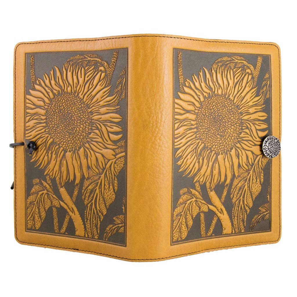 Oberon Design - Wholesale Notebook - Large Notebook Cover, Sunflower3