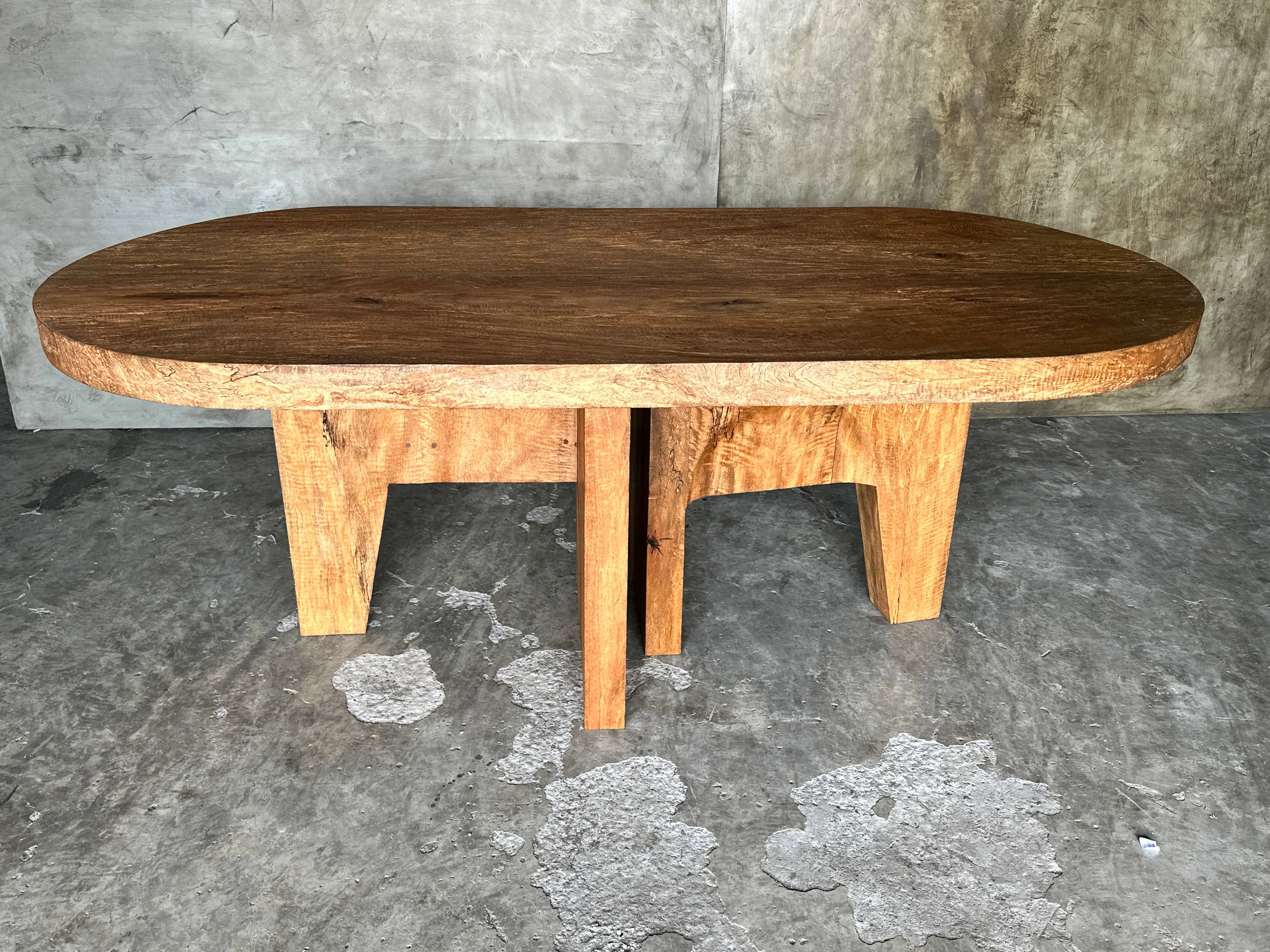 Office Objets - Wholesale Coffee Table - Massive mango wood table 2m10x1m80