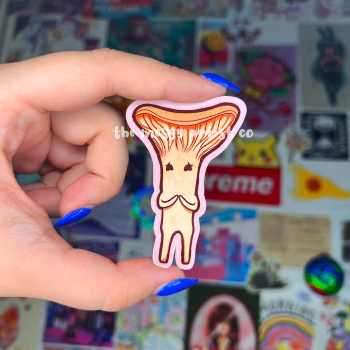 The Messy Artist Co. - Vente Autocollant - Pack d'autocollants champignons brillants7