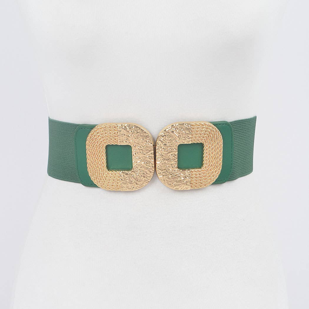 3AM BY H&D ACCESSORIES - Wholesale Riem - Dames - Elastische riem met dubbele gesp7