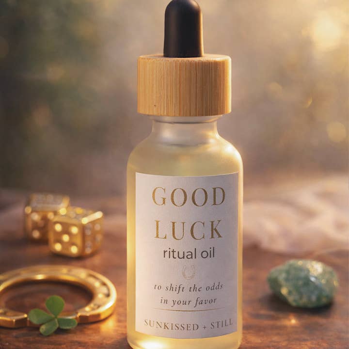 GOOD LUCK- Ritual Oil for wholesale by Sunkissed + Still