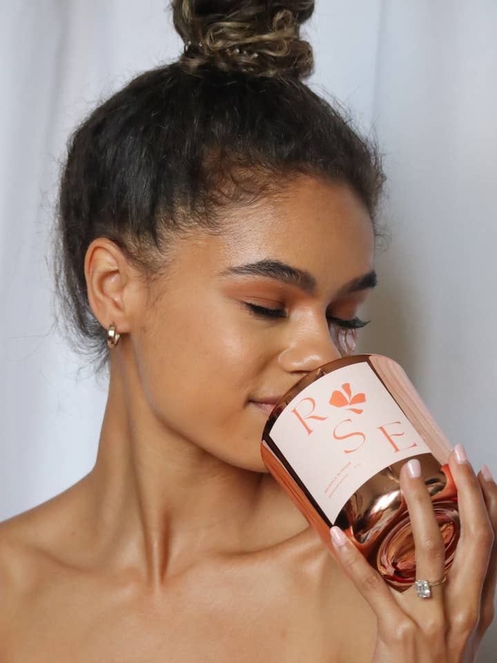 Lemon Hand Poured Candle for wholesale by ROSE ORLEANS