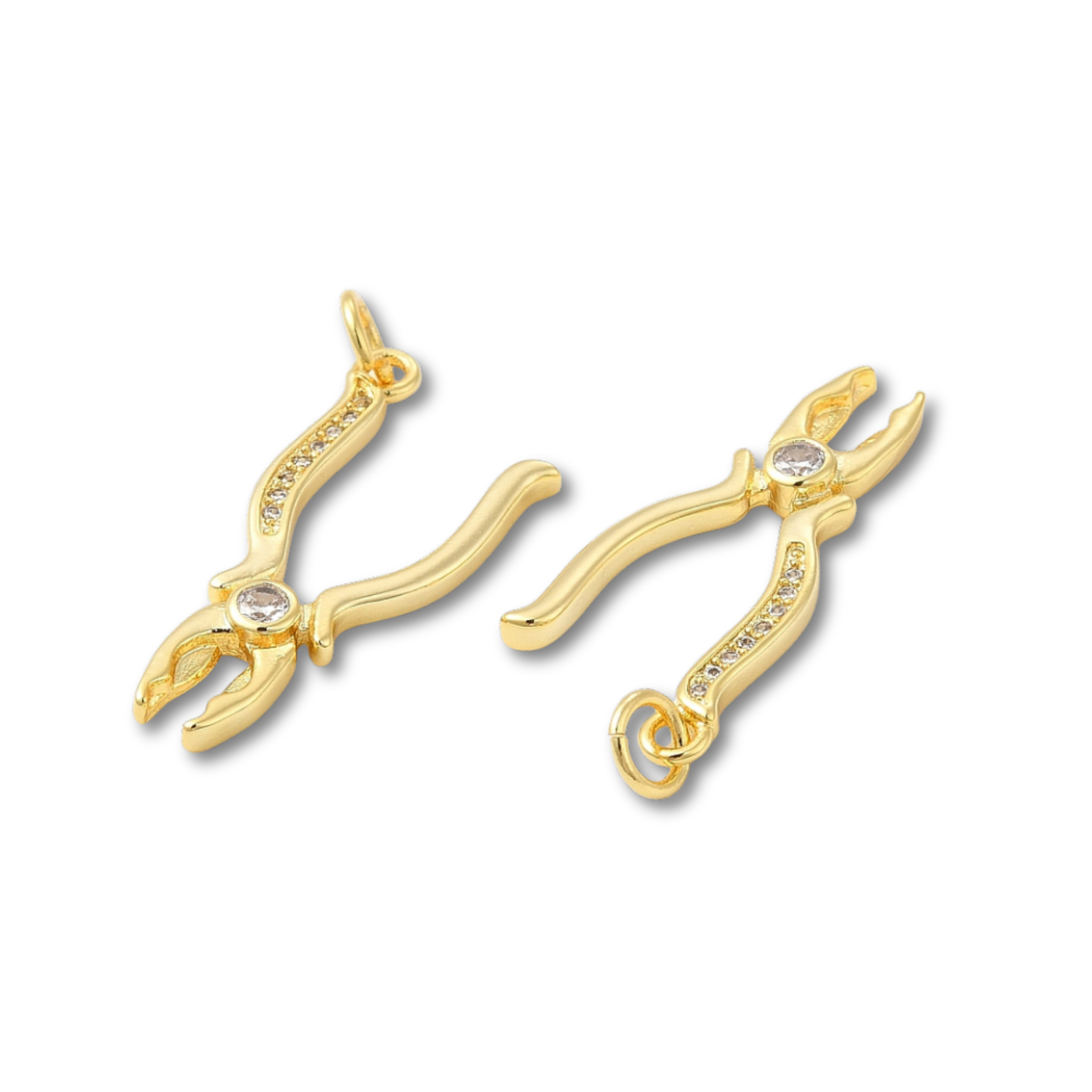 Love, Paige Designs - Wholesale Individual Charm/Pendant - Pliers Gold Charm1