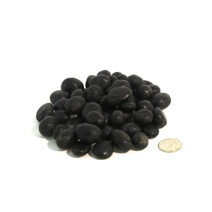 Stonebridge Imports - Wholesale Spiritual Stone/Crystal - Nuummite Tumbled Stones - India1