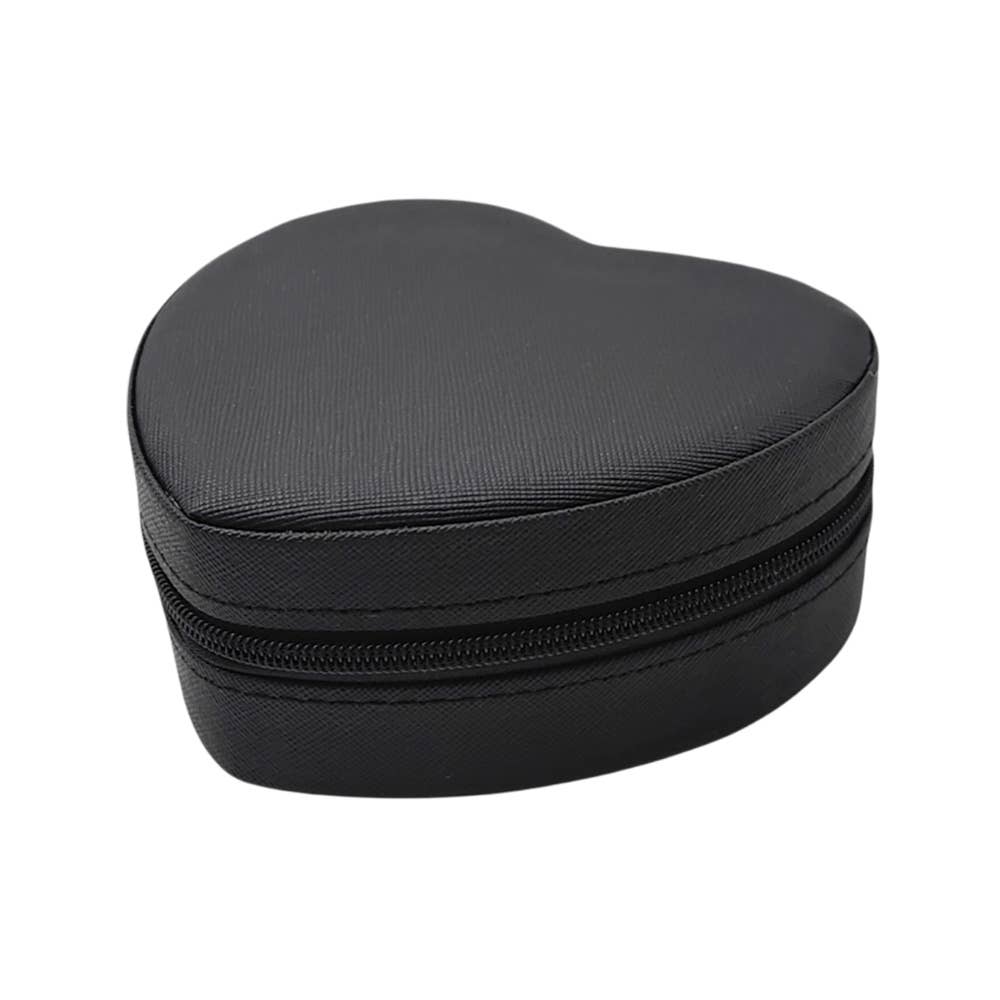 Sensibling Corp. - Vendita all'ingrosso Portagioie/organizer per gioielli - Scatola portagioie a cuore portatile in ecopelle4