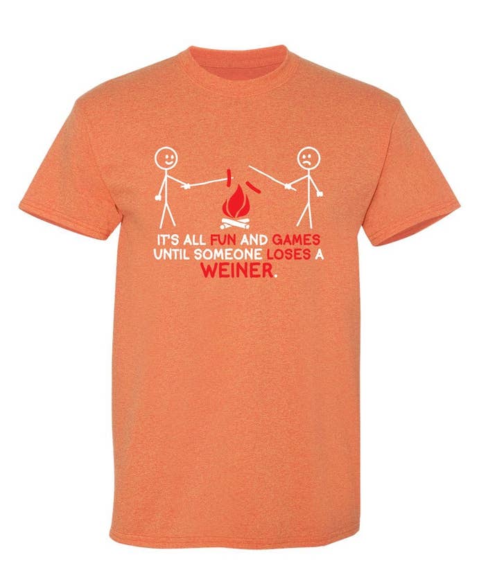 Feelin Good Tees - Wholesale Screen Printed T-Shirt - Unisex - It's All Fun And Games Until Someone Looses A Weiner10