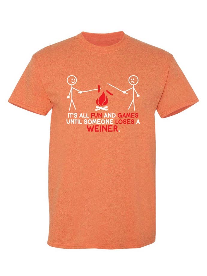 Feelin Good Tees - Wholesale Screen Printed T-Shirt - Unisex - It's All Fun And Games Until Someone Looses A Weiner10