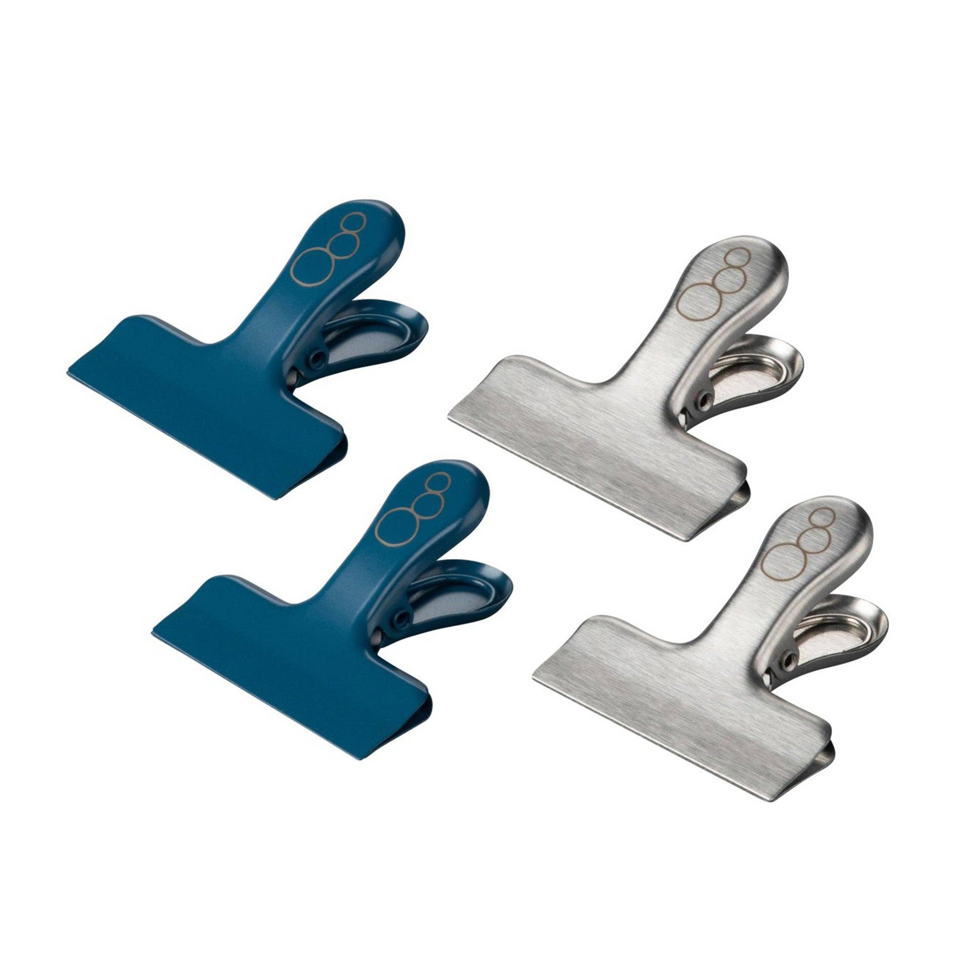 Zenker - Wholesale Kitchen Tool/Gadget - Set of 4 stainless steel clips to close Fackelmann Balance bags0