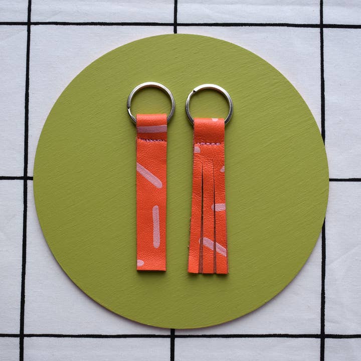 Jemma Marston - Wholesale Keychain - Women's - Hand Painted Leather Keyrings4