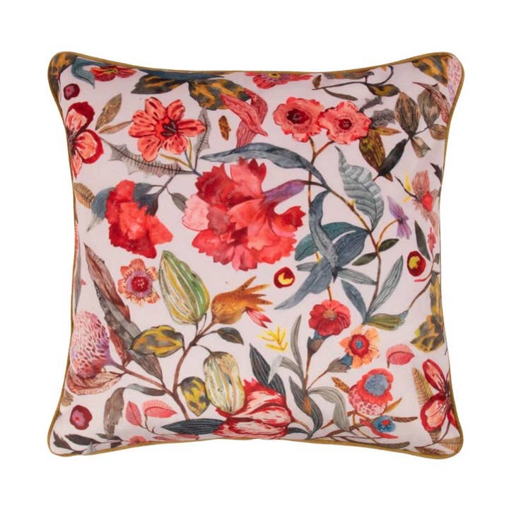 Coussin Royal Velvet zara rose clair 45x45cm pour la vente par Mars & More - Brand of B Living