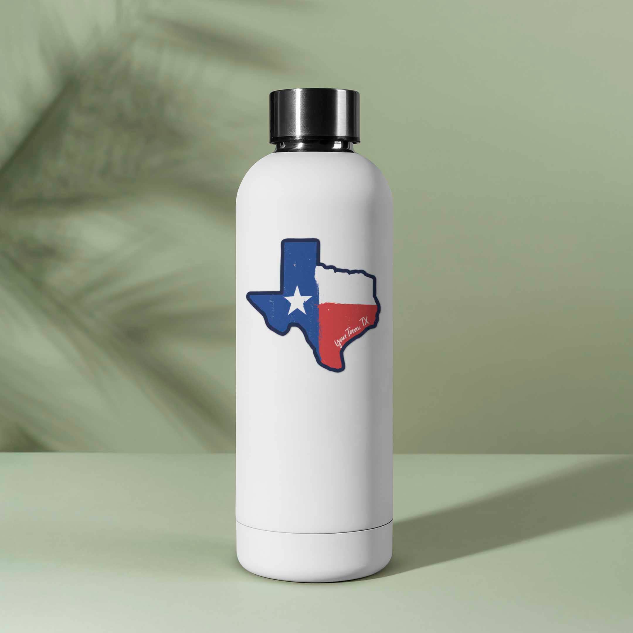 Sentinel Supply - Wholesale Sticker - Custom Texas Flag Bumper Stickers - TX Name Drop Decals2