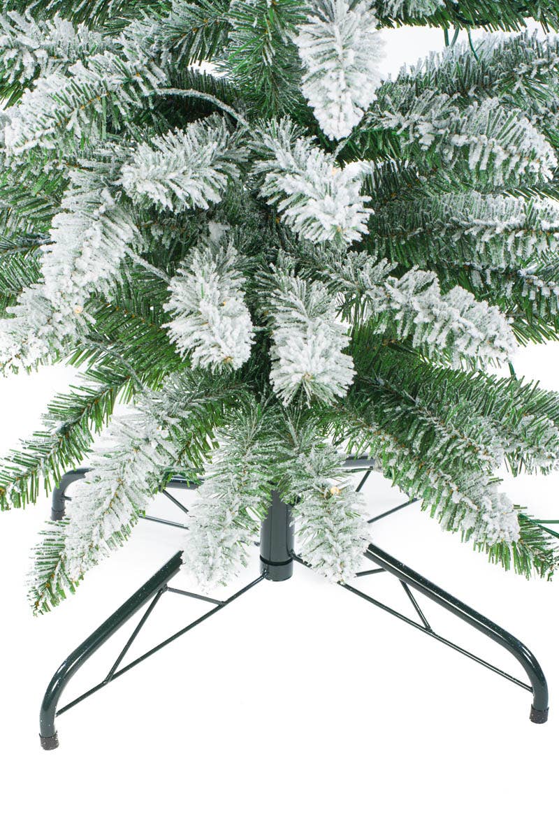 Starlight Collection - Wholesale Artificial Christmas Tree - NEW-Forest Green Led Douglas Fir Tree With Metal Base3