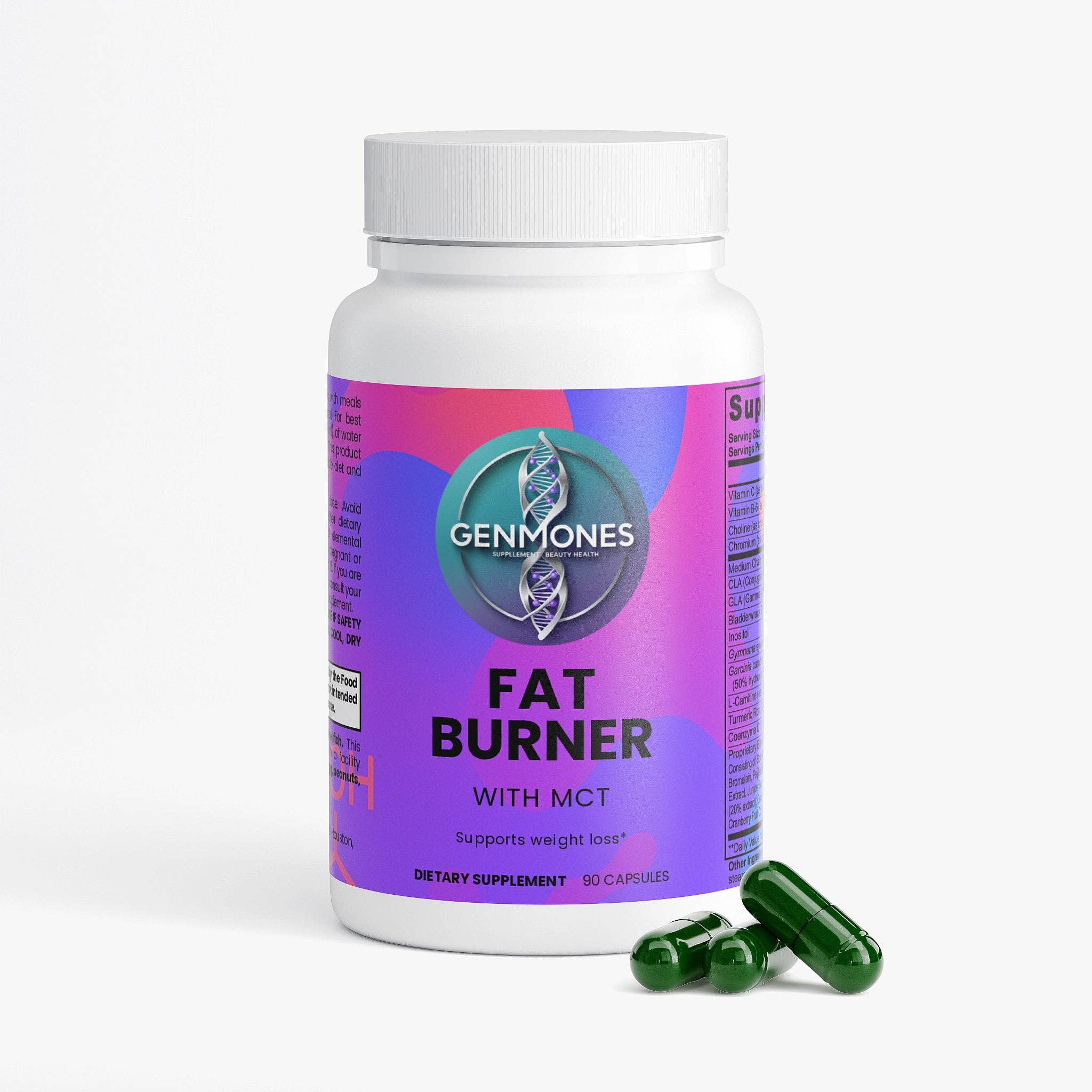 GenMones – wholesale Oral supplement/vitamin – Fat Burner with MCT4