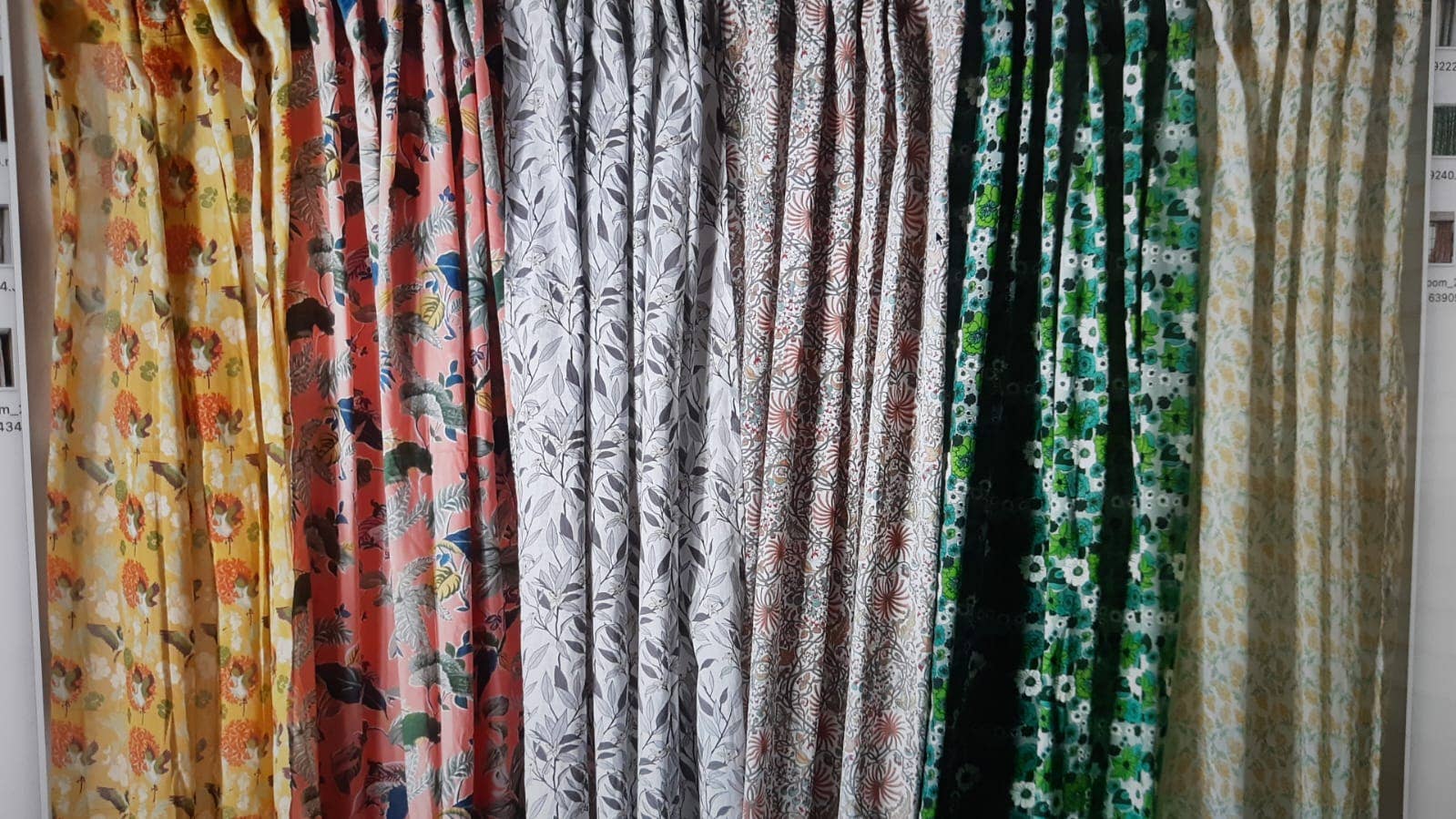 Annahmol - Wholesale Curtain - Vintage Inspired Botanical Sheer Curtains: Assorted Prints4