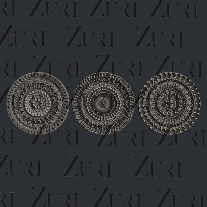 Mandalas Texture Sheet 1 for wholesale by Zuri Designs