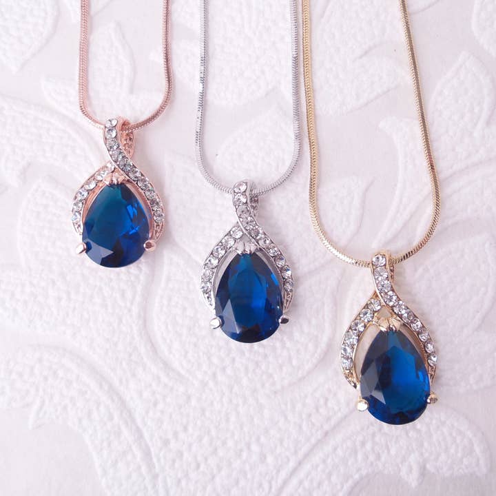 Collar colgante de boda torcido para venta al por mayor de Dalfiya