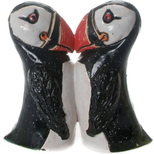 Enigma Supplies - Wholesale Decorative Figurine - Handmade Ceramic Figurine Puffins Kissing Couple Figurine4