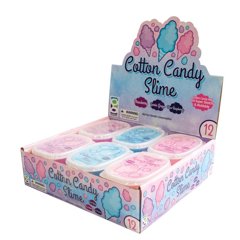 Geddes - Wholesale Putty/Slime - Kids - Cotton Candy Slime 12/display4