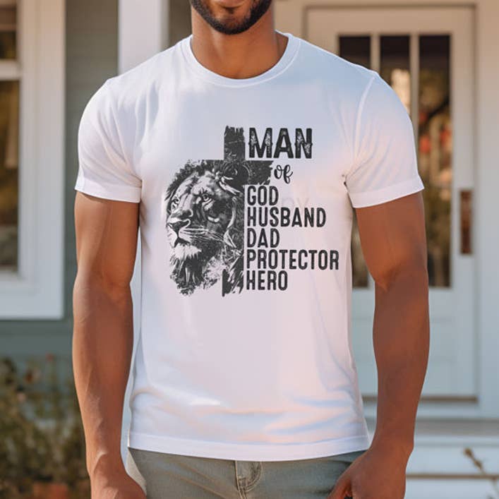 Trendy Transfers - Wholesale Sublimation Transfer - Man Of God DTF Heat Transfer1