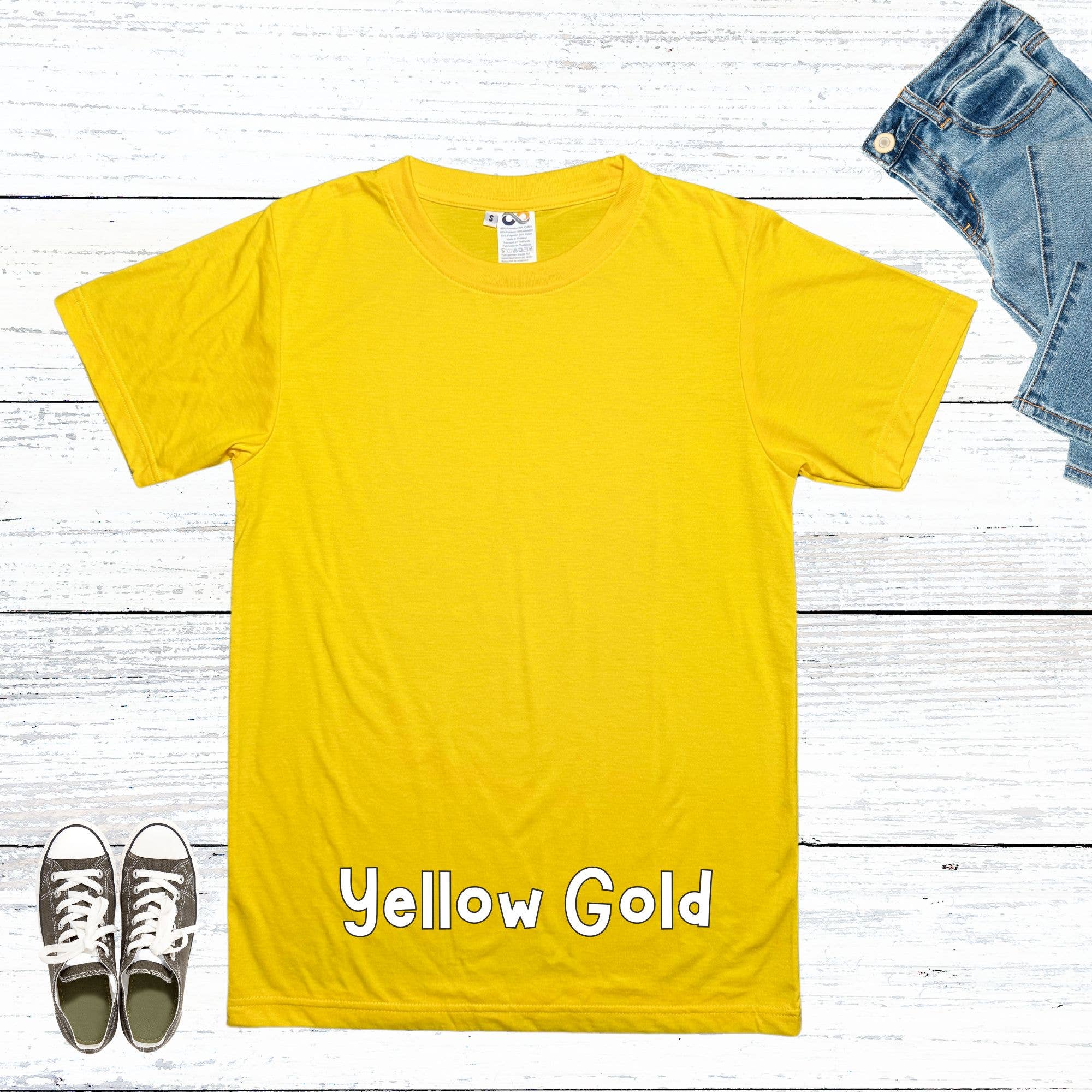 Infinite Sourcing & Trading LLC. - Vendita all'ingrosso T-shirt per sublimazione - Unisex - Maglietta Sublimazione 80% Poliestere 20% Cotone con Sensazione Morbida7