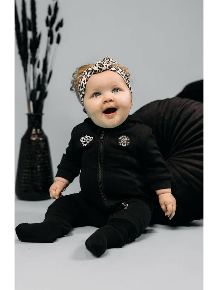 Baby Anorak Tracksuit | Black for wholesale on Faire