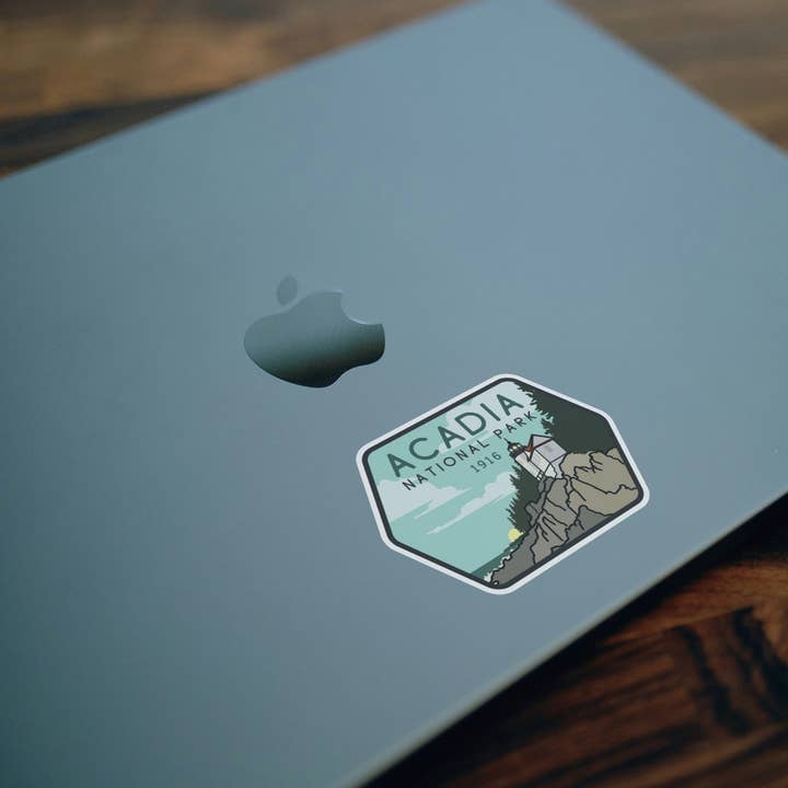 Squatchy - Wholesale Sticker - Acadia National Park Sticker2