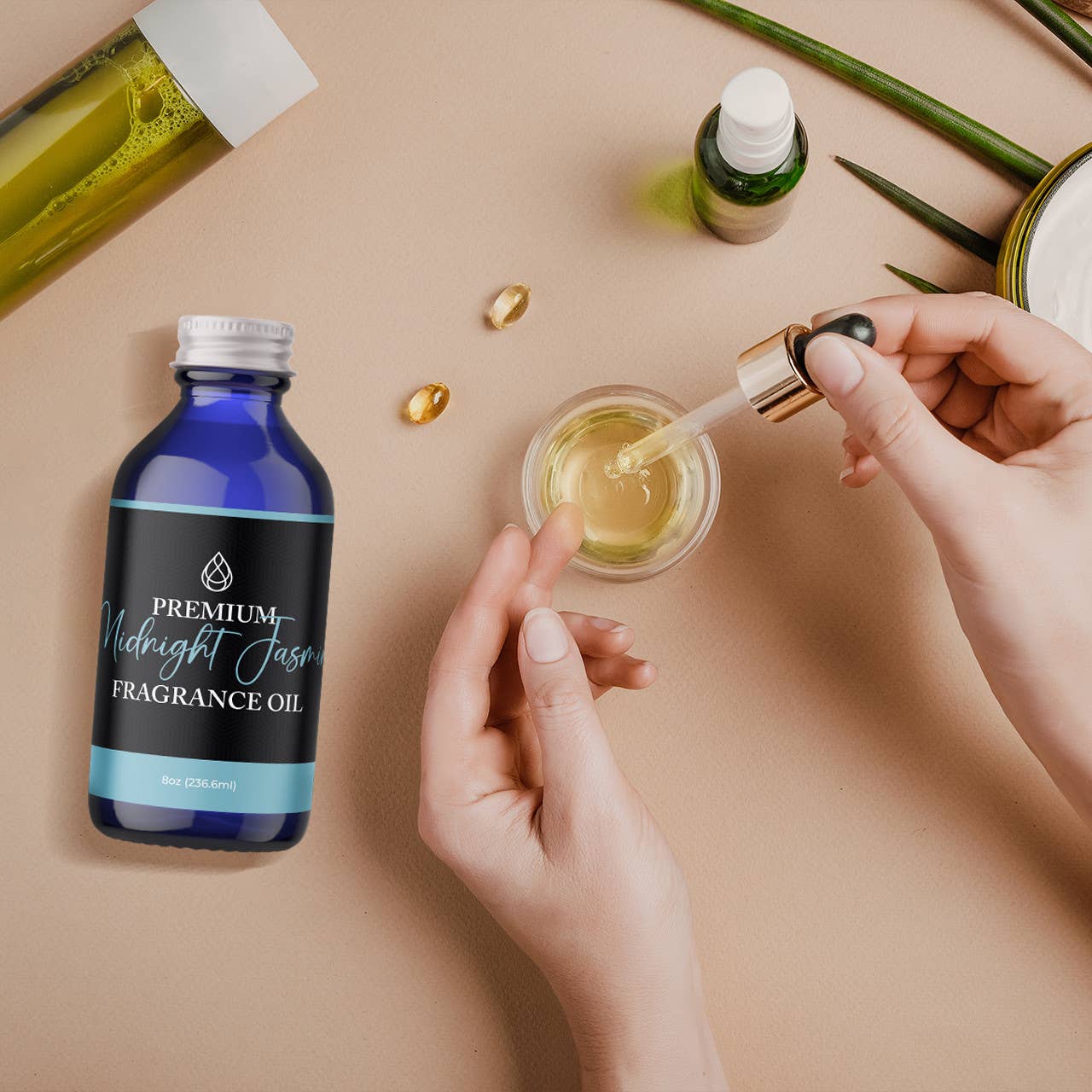 The Midwest Sea Salt Company – wholesale Fragrance oil – Midnight Jasmine Premium Fragrance Oil3